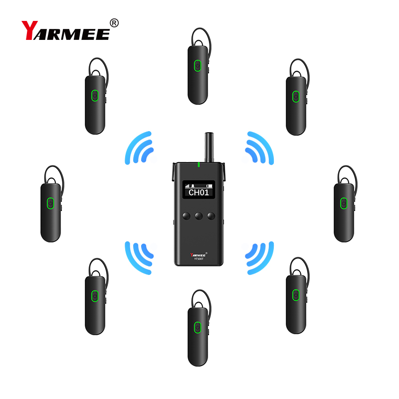 2.4G無線導游系統耳掛式接收器YT500(圖三) 2.4G無線導游系統耳掛式接收器YT500(圖三)